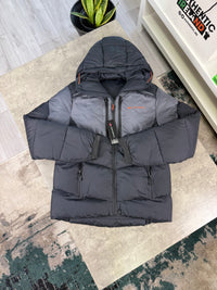 MONTERRAIN ORBIT PUFFER JACKET - BLACK/RED