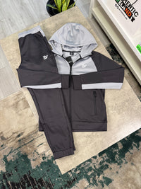 ENVI METRIC FLEECE TRACKSUIT - BLACK/GREY