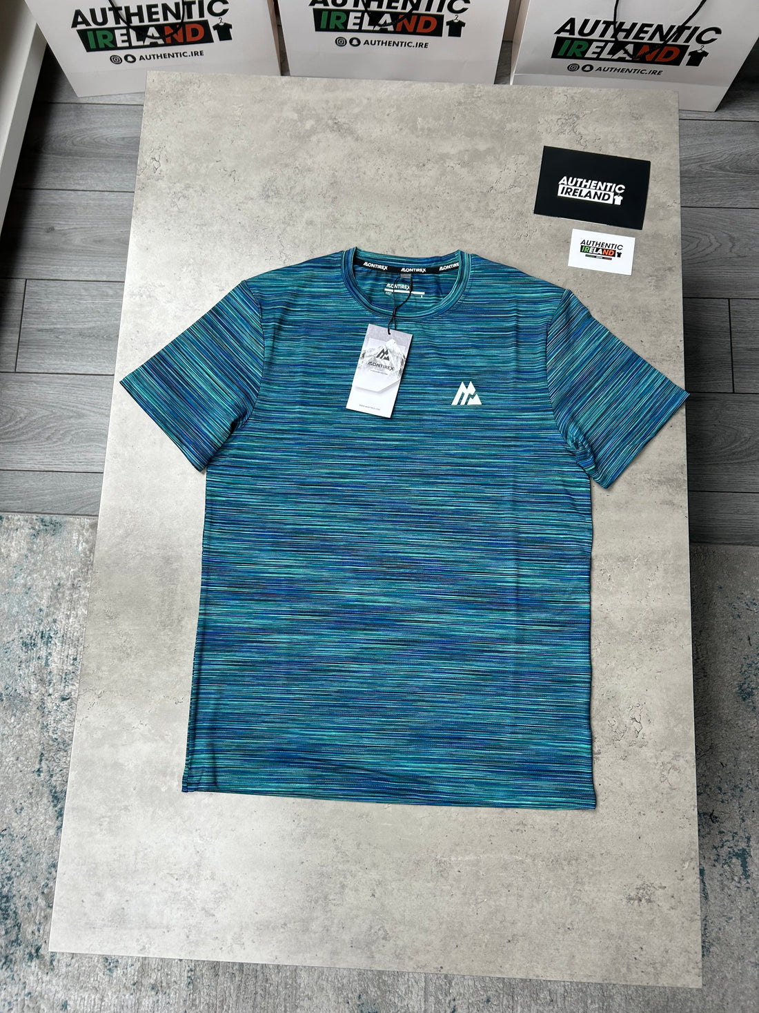 MONTIREX TRAIL SET - TEAL/NAVY