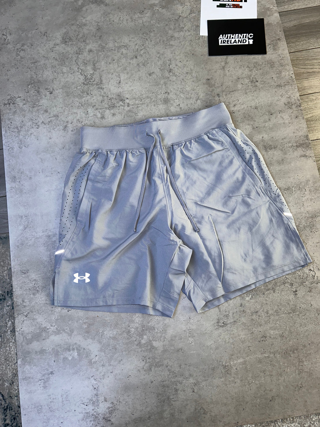 UNDER ARMOUR WINDRUNNER SET - BLUE/GREY/NAVY