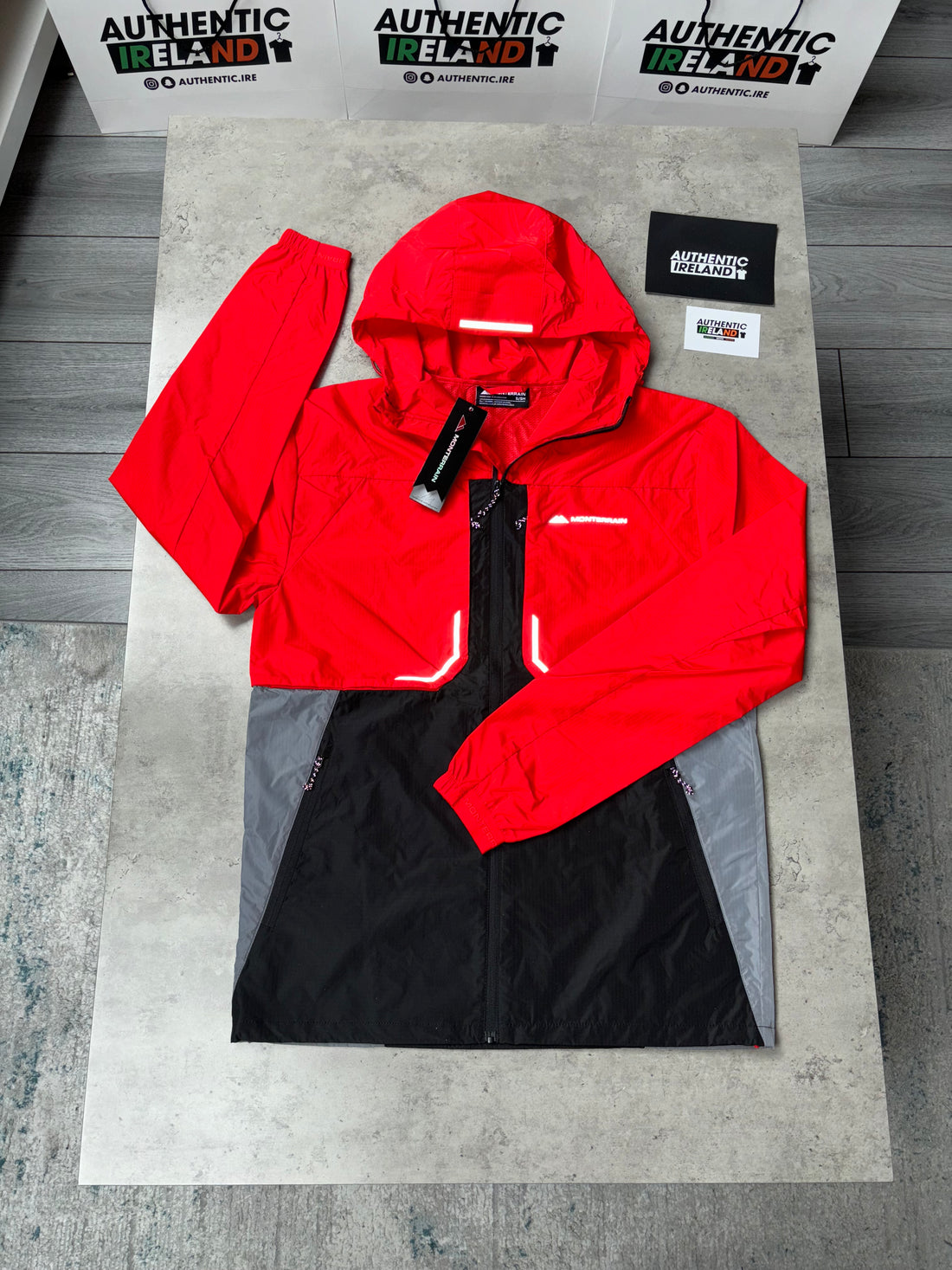 MONTERRAIN WINDRUNNER SET - RED/BLACK