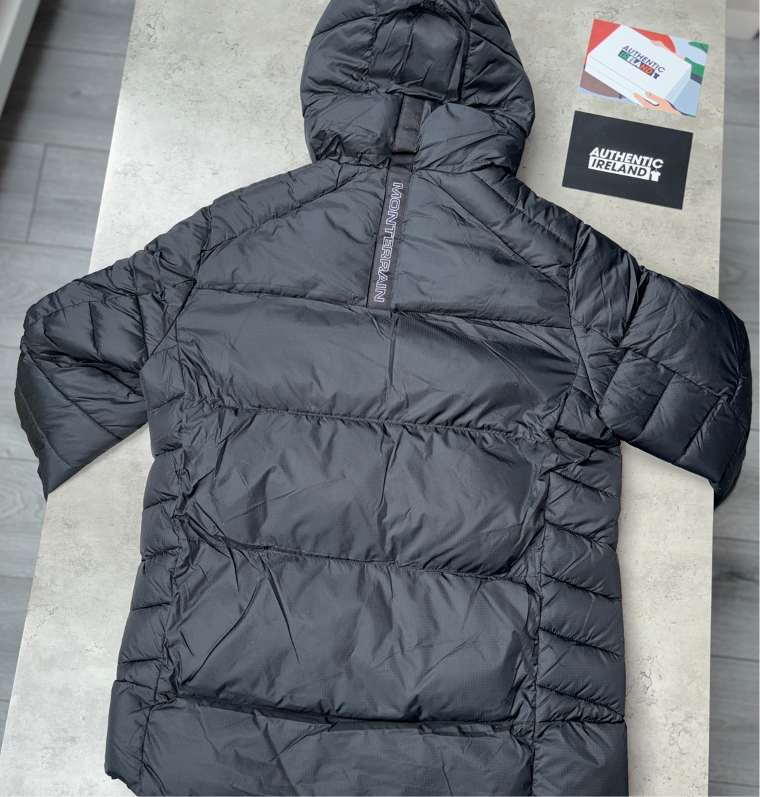 MONTERRAIN EVEREST DOWN PUFFER JACKET - BLACK