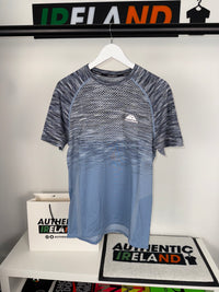 TRAILBERG SEAMLESS T-SHIRT - BLUE/GREY