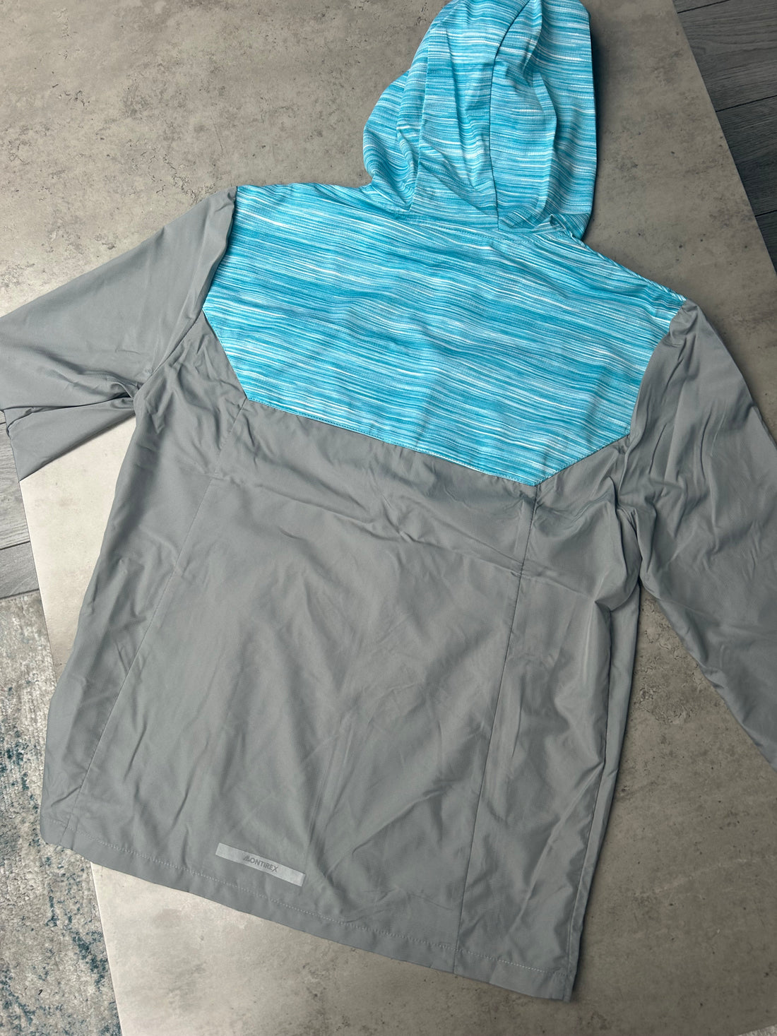 MONTIREX TRAIL WINDRUNNER JACKET - SKY BLUE/GREY