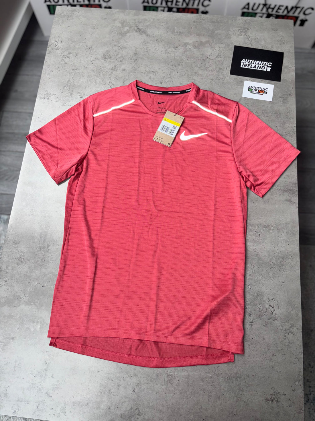 NIKE MILER 1.0 SET - ADOBE RED (CHALLENGER SHORTS)