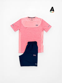 UNDER ARMOUR UTILITY SET - PINK / NAVY