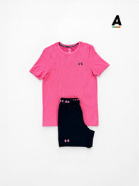 UNDER ARMOUR SEAMLESS VANISH SET - PINK