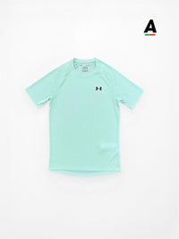 UNDER ARMOUR TEXTURED T-SHIRT - REFRESH MINT