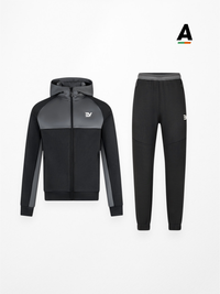 ENVI METRIC FLEECE TRACKSUIT - BLACK/DARK GREY