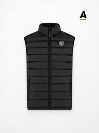 ENVI WOVEN GILET - BLACK