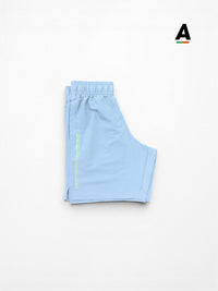 UNDER ARMOUR WORDMARK SHORT - GREY / LIME