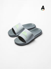 TRAILBERG CORE SLIDES - LUNAR GREY / NEON