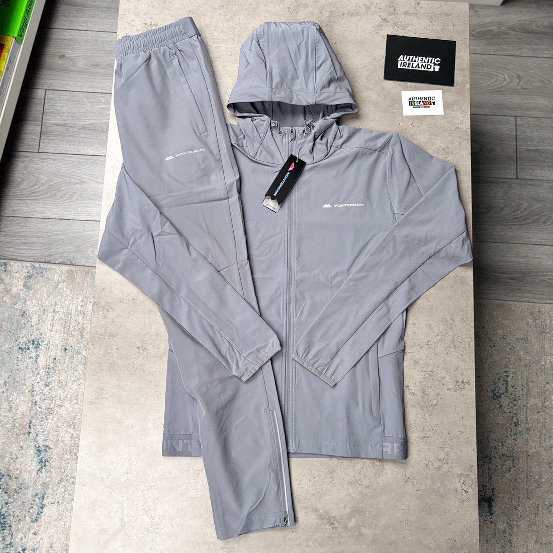 MONTERRAIN ACCELERATE TRACKSUIT - PLATINUM GREY