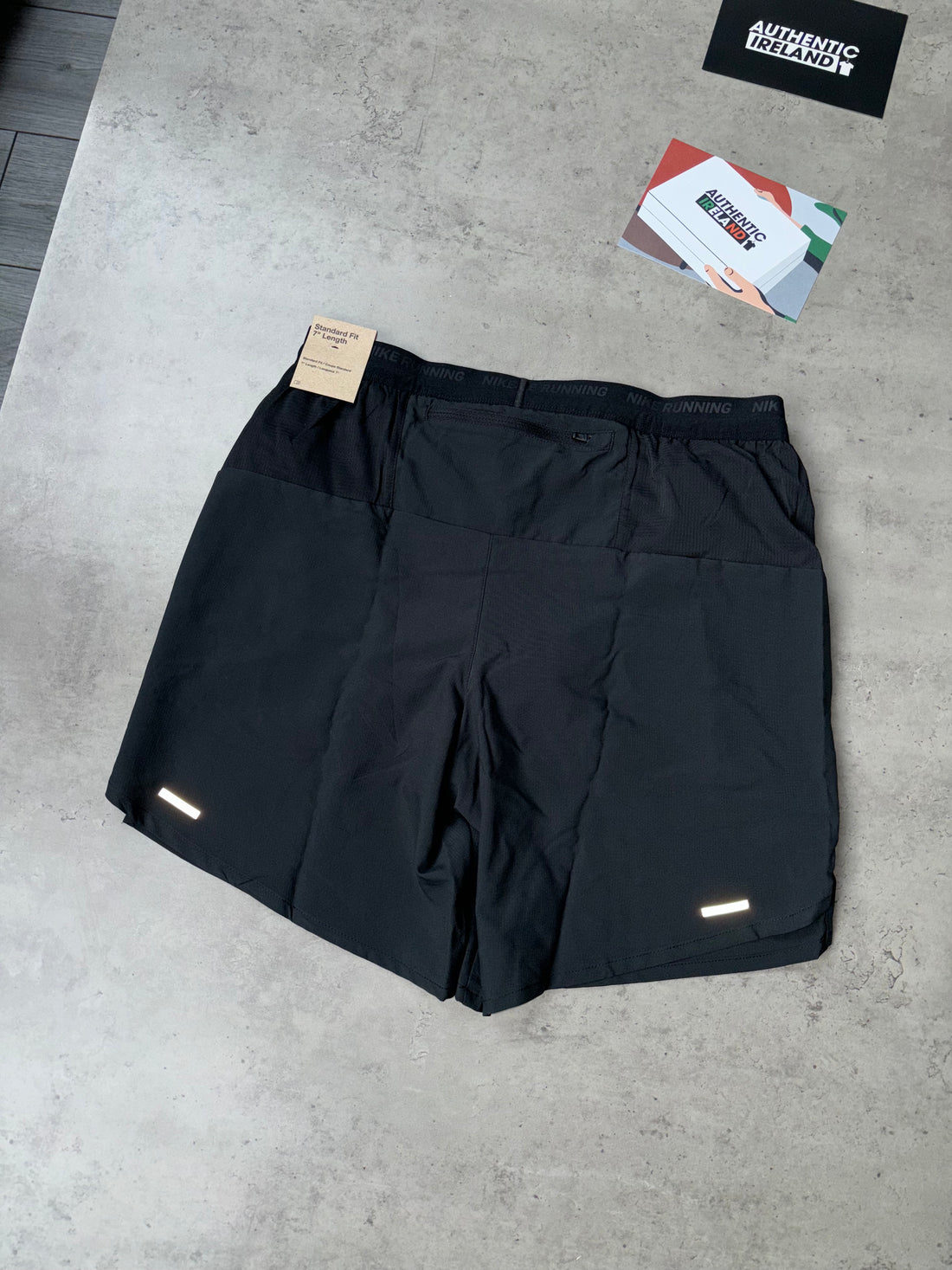 NIKE FLEX STRIDE SHORT - BLACK