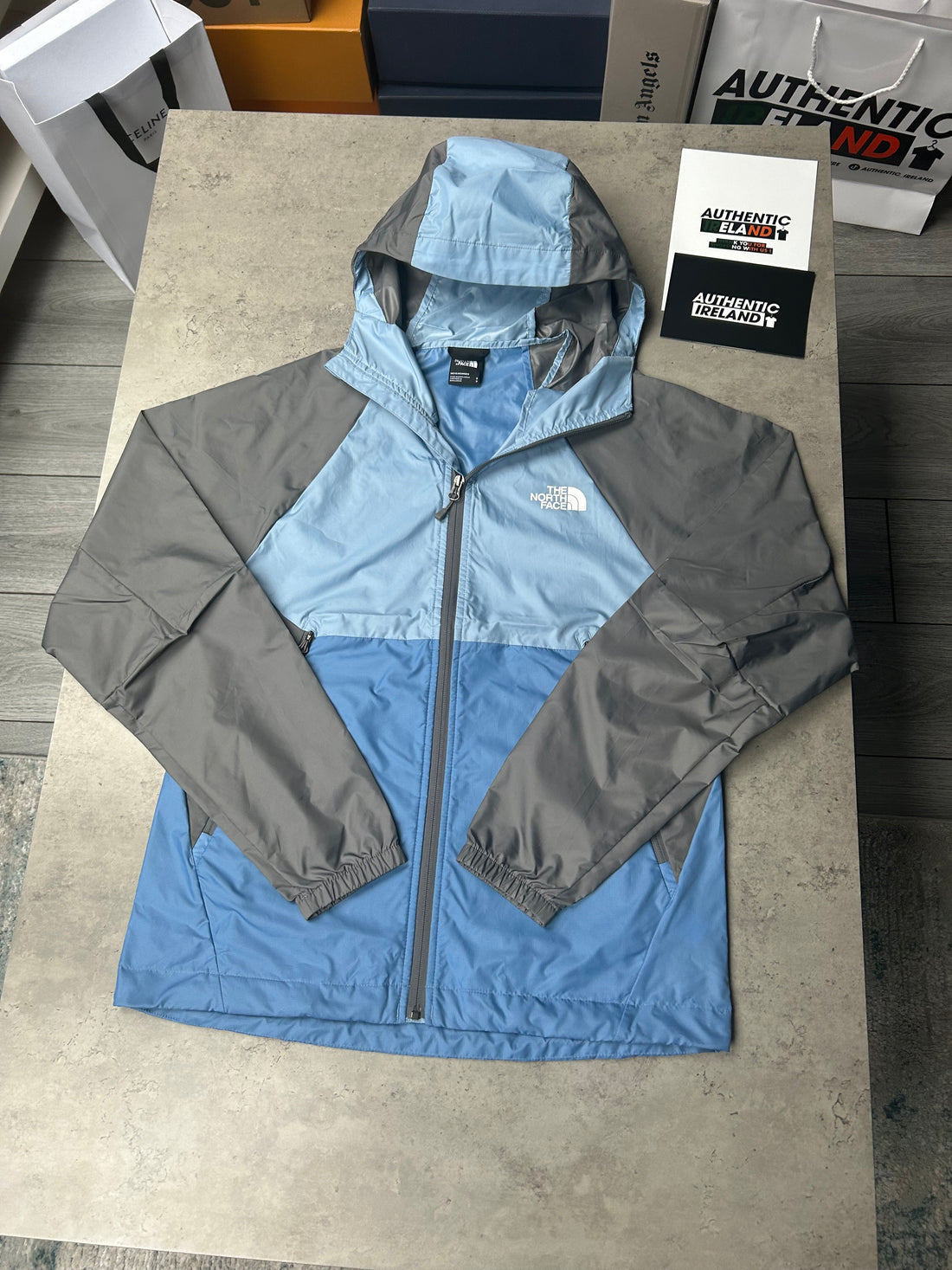 THE NORTH FACE WINDRUNNER TRACKSUIT - BABY BLUE/SLATE – authenticireland