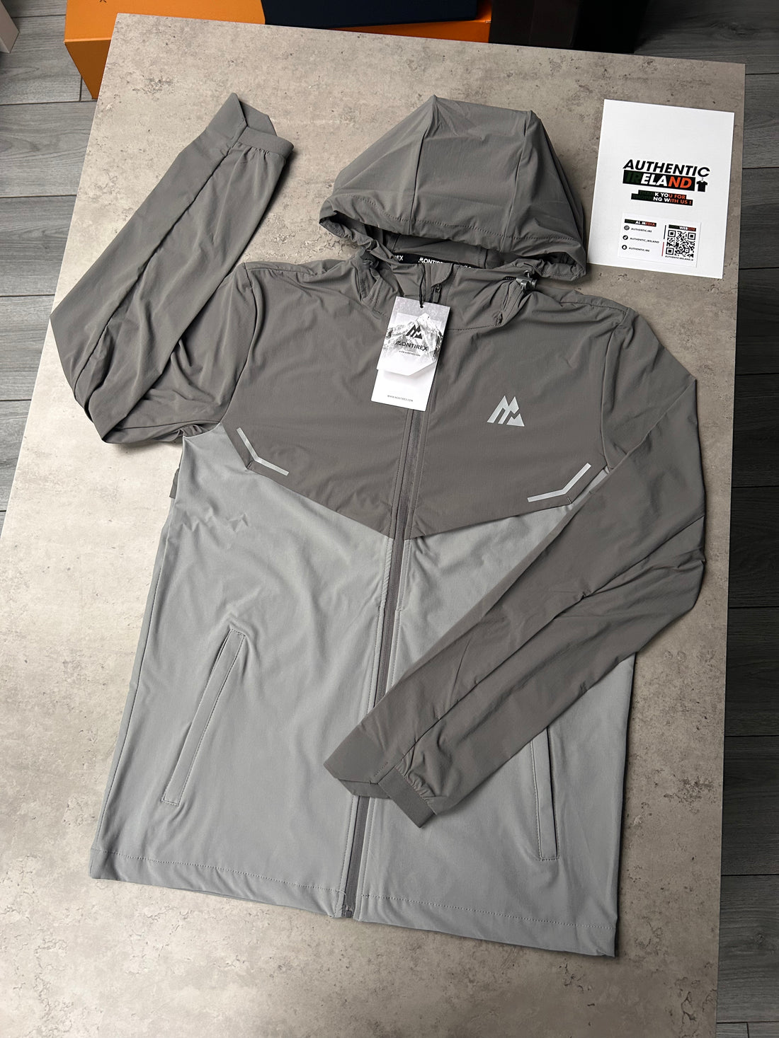 MONTIREX TWO-TONE TRACKSUIT - GREY – authenticireland