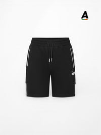 ENVI LUXE 2.0 SHORTS - BLACK/WHITE