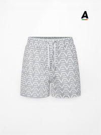 ENVI DIGITAL REEF SWIM SHORTS - GREY/WHITE