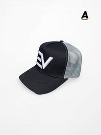 ENVI LOGO TRUCKER CAP - BLACK/GREY