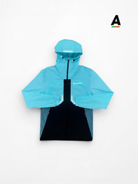 MONTERRAIN CHASE WINDBREAKER - BLACK / GLEAMING BLUE