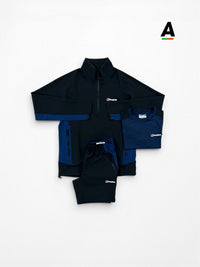 BERGHAUS WAVERTREE QUARTER ZIP 3-PIECE SET - BLACK / NAVY
