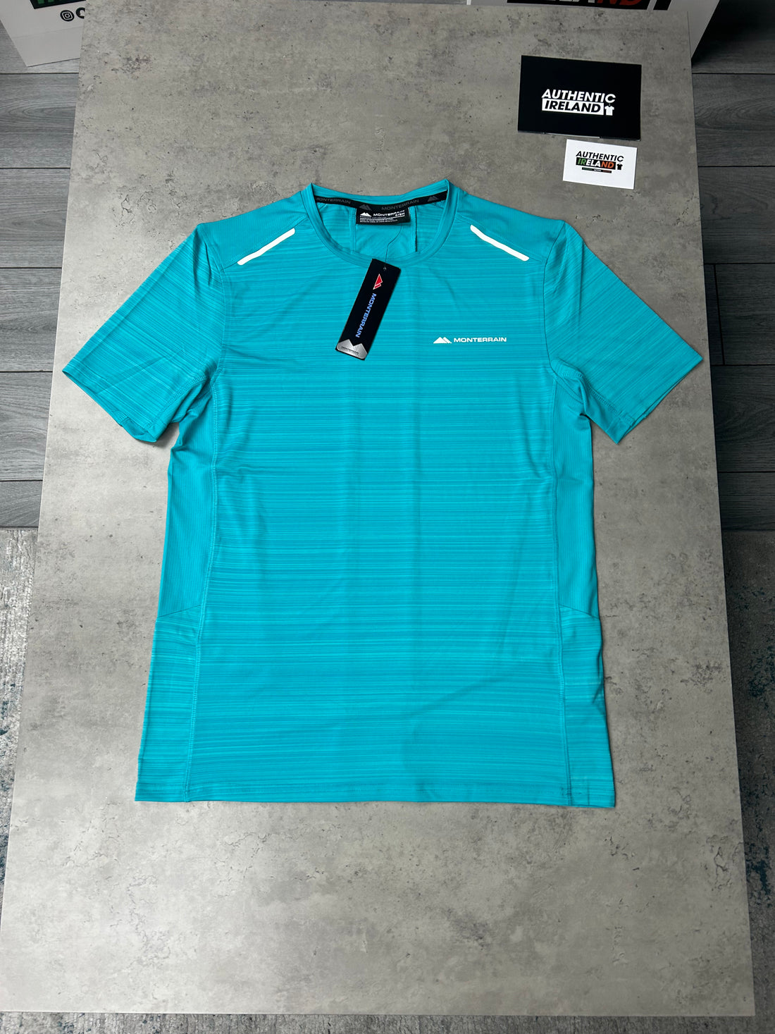 MONTERRAIN LYDER T-SHIRT - LIGHT TEAL