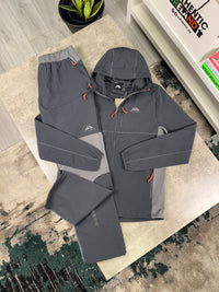 TRAILBERG TOUR 3.0 TRACKSUIT - GREY/ORANGE