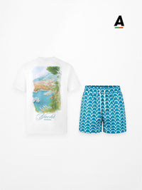 ENVI YACHT SET - WHITE/TEAL