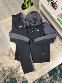 TRAILBERG RAPID DASH 2.0 TRACKSUIT - VOLCANO BLACK