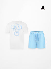 ENVI VIEW SET - WHITE/BABY BLUE