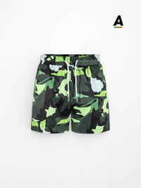 ENVI CAMO SWIM SHORTS - GREEN