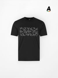 ENVI JUMBLE T-SHIRT - BLACK/GREY