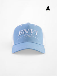 ENVI CLUB TRUCKER HAT - BABY BLUE/WHITE