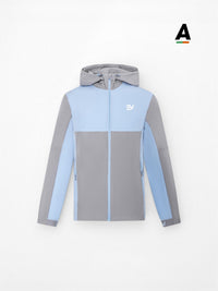 ENVI DYNAMIC TRACK JACKET - GREY/BABY BLUE
