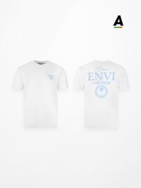 ENVI VIEW T-SHIRT - WHITE/BABY BLUE