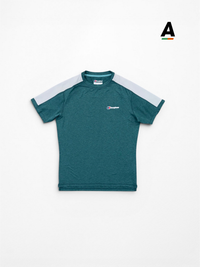 BERGHAUS FARNDALE T-SHIRT - TEAL / GREY