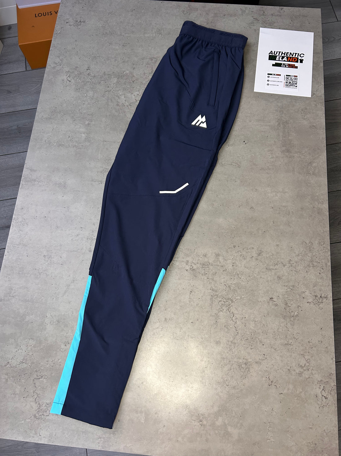 MONTIREX TWO-TONE TRACKSUIT - AQUA/NAVY