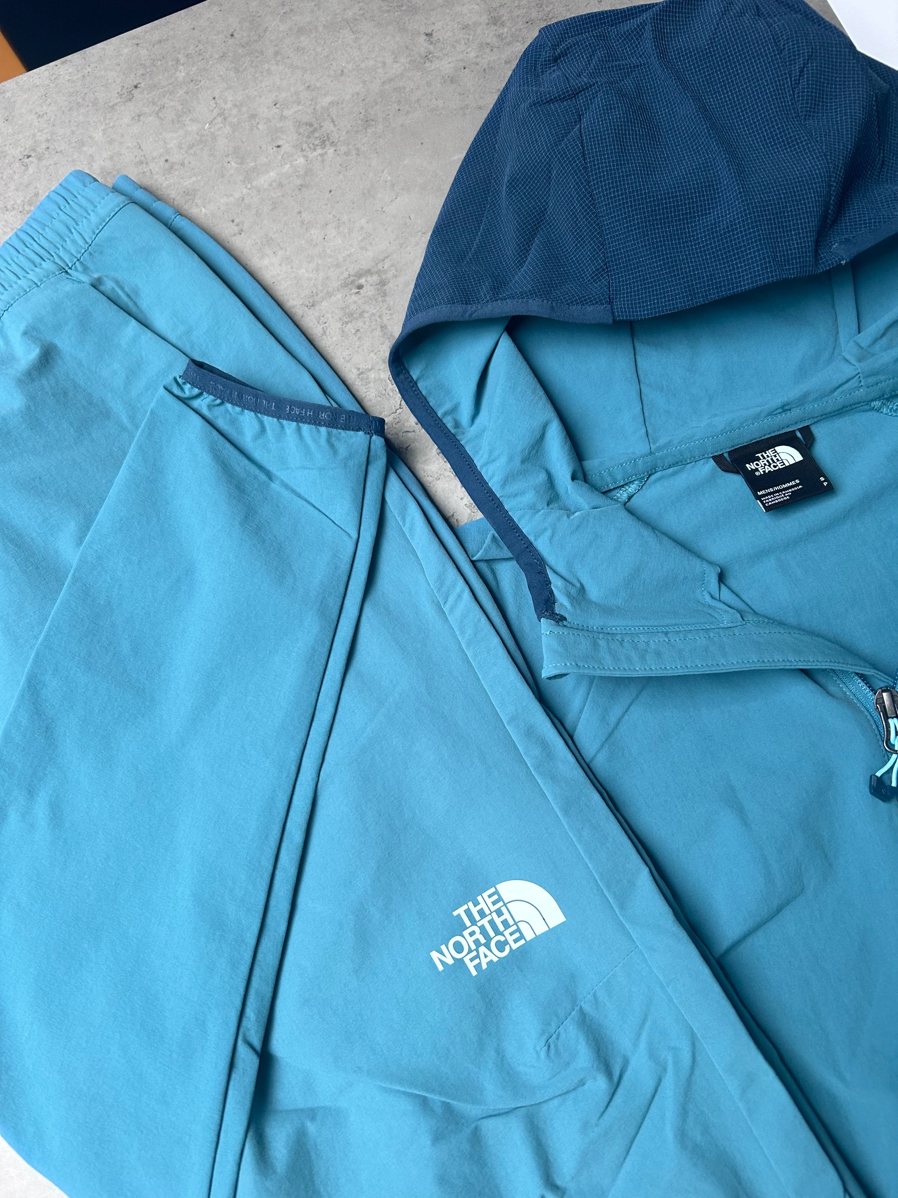 The north clearance face blue tracksuit