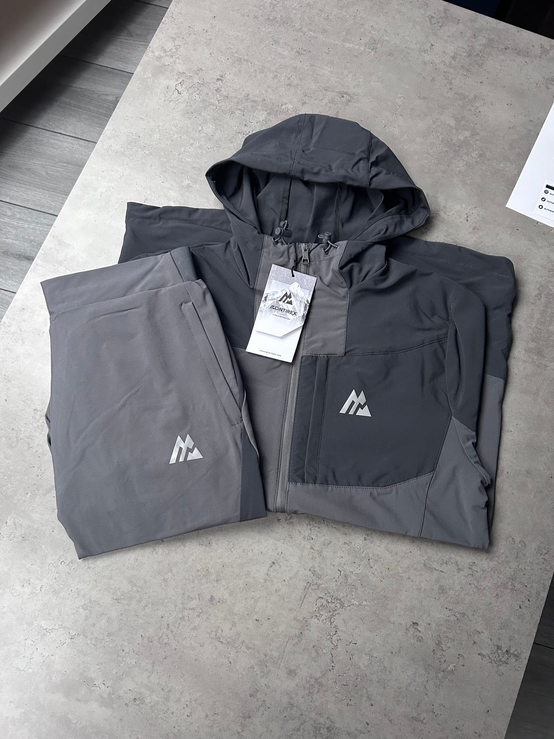 MONTIREX SHIFT TECH TRACKSUIT - GREY