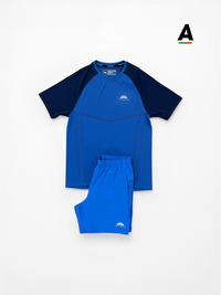 TRAILBERG RAPID DASH SEAMLESS SET - VOLTAGE BLUE