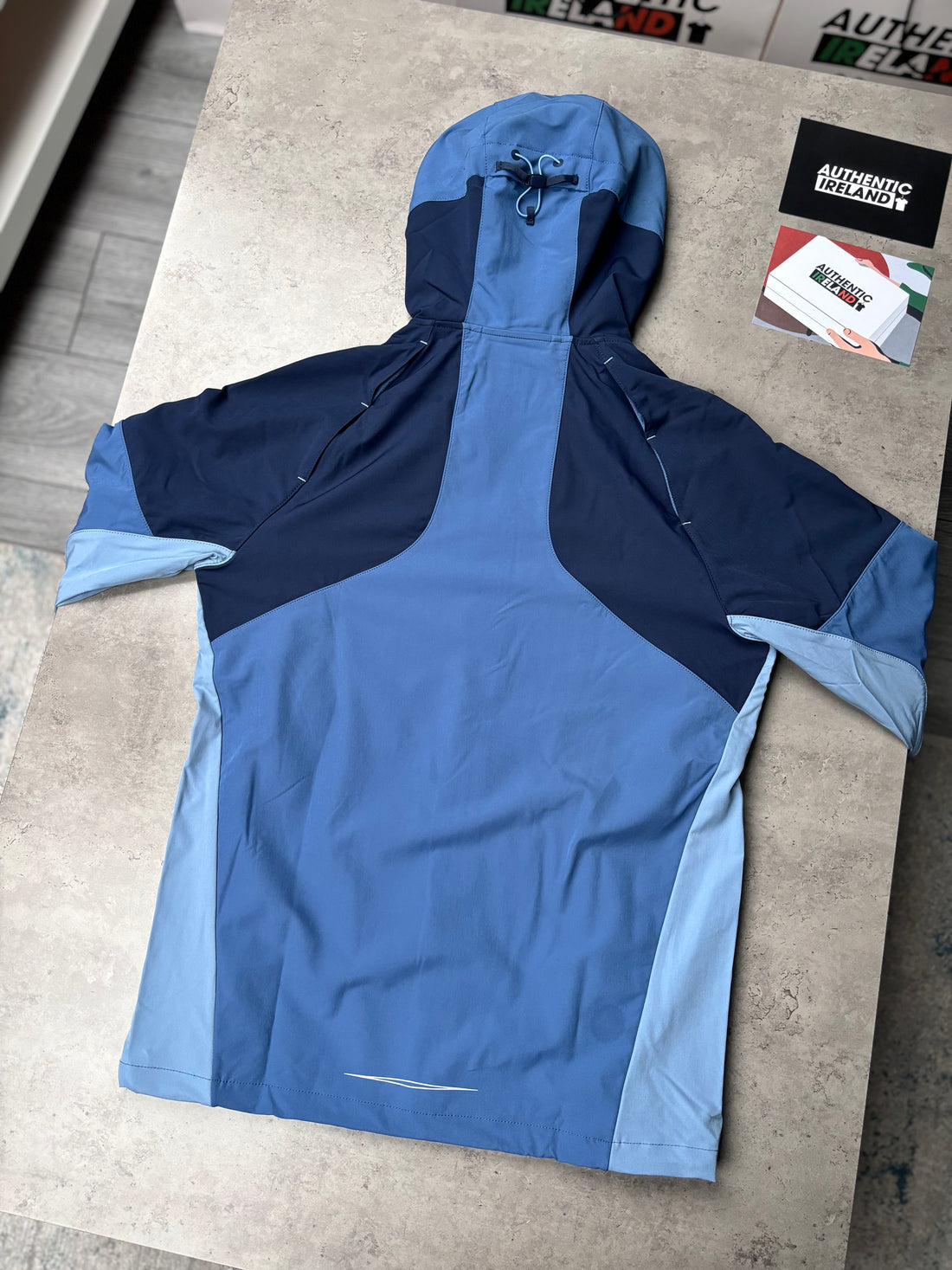 MONTERRAIN WOVEN ZIP TRACKSUIT - BLUE