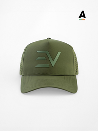ENVI LOGO PERFORMANCE HAT - KHAKI GREEN
