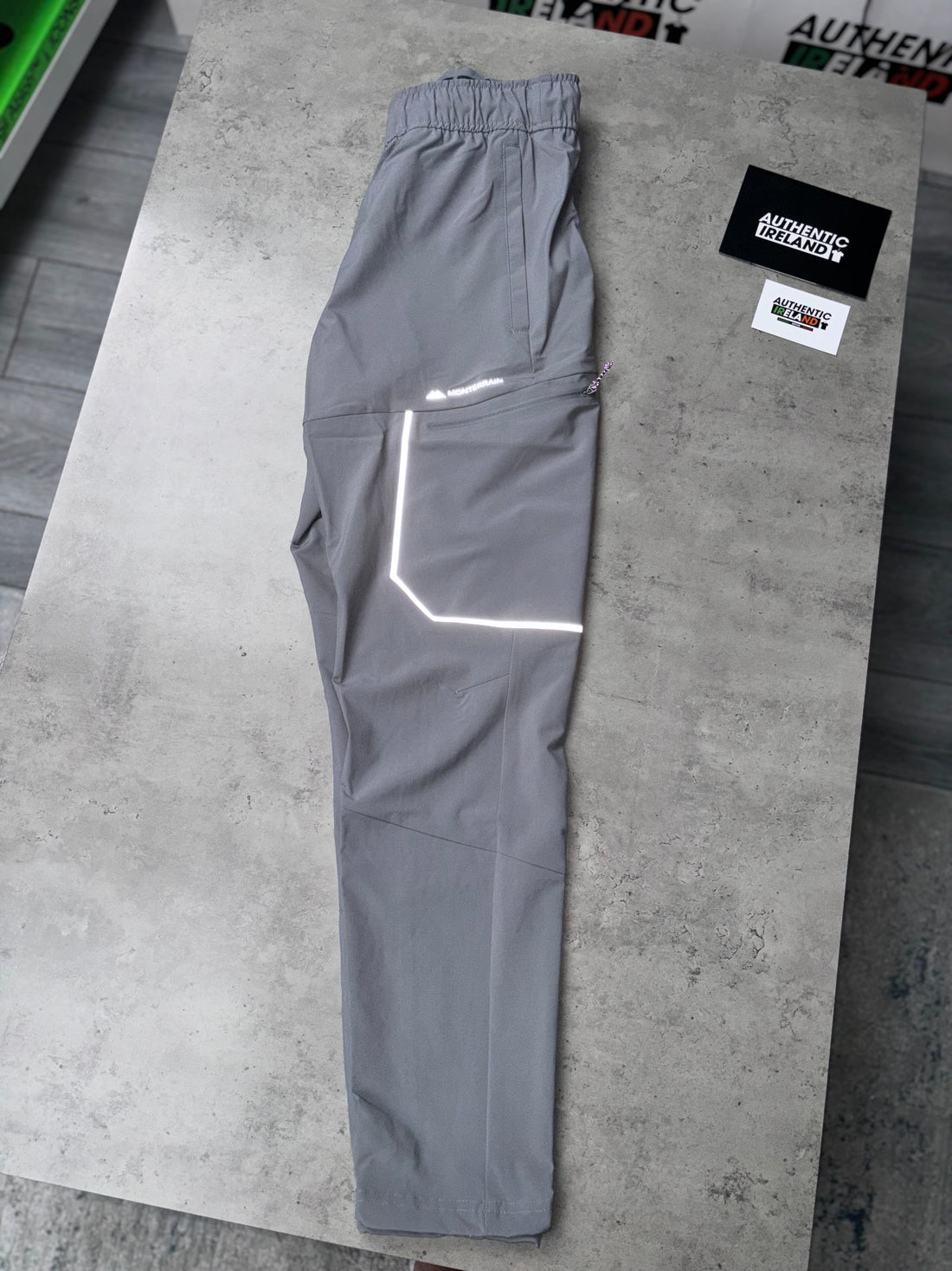 MONTERRAIN RAMBLE WOVEN TRACKSUIT - PLATINUM GREY