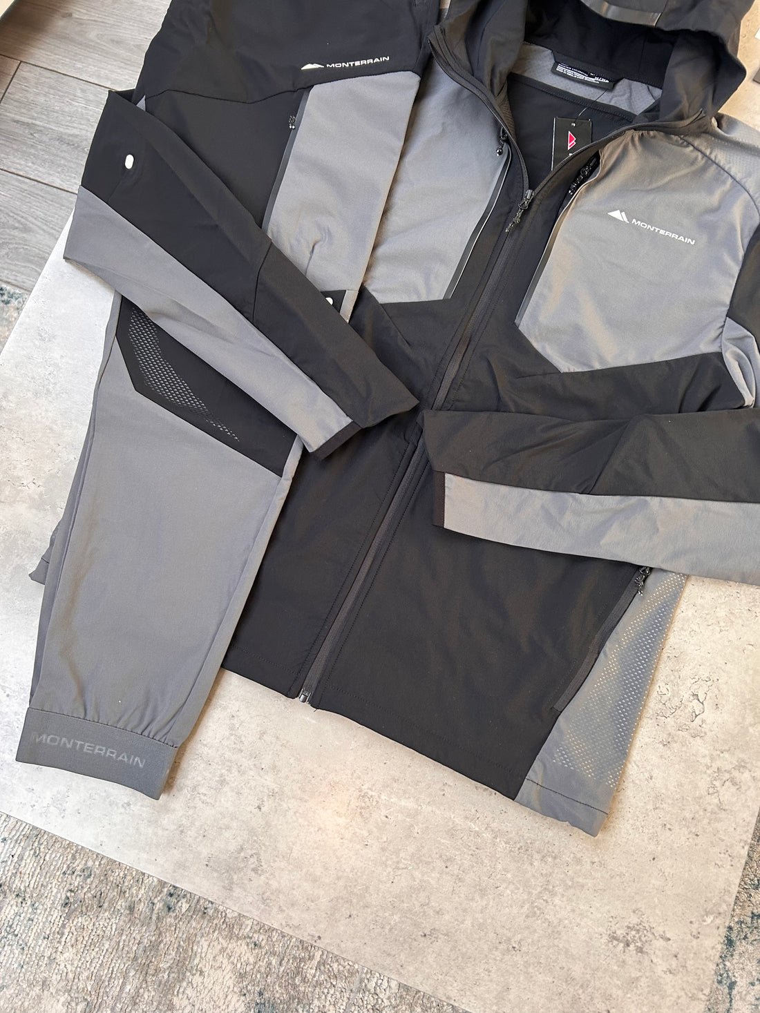 MONTERRAIN DYNAMIC TRACKSUIT - BLACK/SLATE