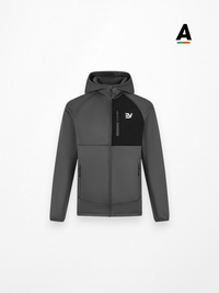 ENVI EDGE TRACK JACKET - DARK GREY/BLACK