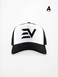 ENVI LOGO TRUCKER HAT - CONTRAST BLACK/WHITE
