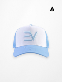 ENVI LOGO TRUCKER HAT - CONTRAST BLUE/WHITE