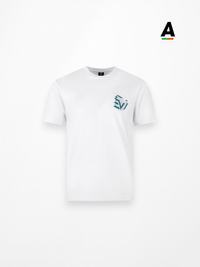 ENVI DECONSTRUCT T-SHIRT - WHITE/TEAL