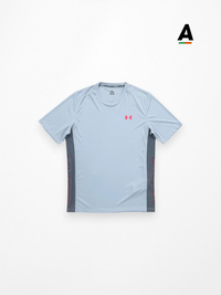 UNDER ARMOUR UTILITY T-SHIRT - CASTLEROCK / RED