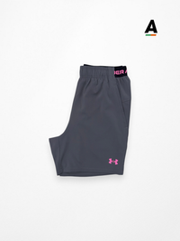 UNDER ARMOUR VANISH WOVEN 2.0 SHORT - GREY / PINK